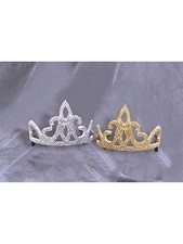 Rubie's - Tiara-Plastic w/ Combs Silver