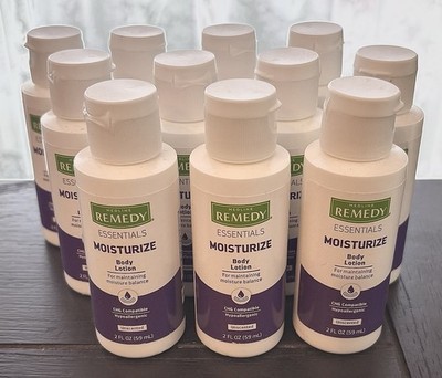 *11* 2 oz Bottles Medline Essentials Moisturize Hypoallergenic Body Lotion