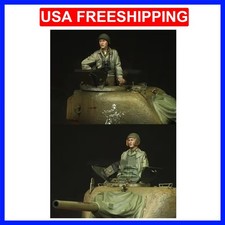1/35 Scale Resin Figure Model Kits Historical Military US Soldiers Unassemble...