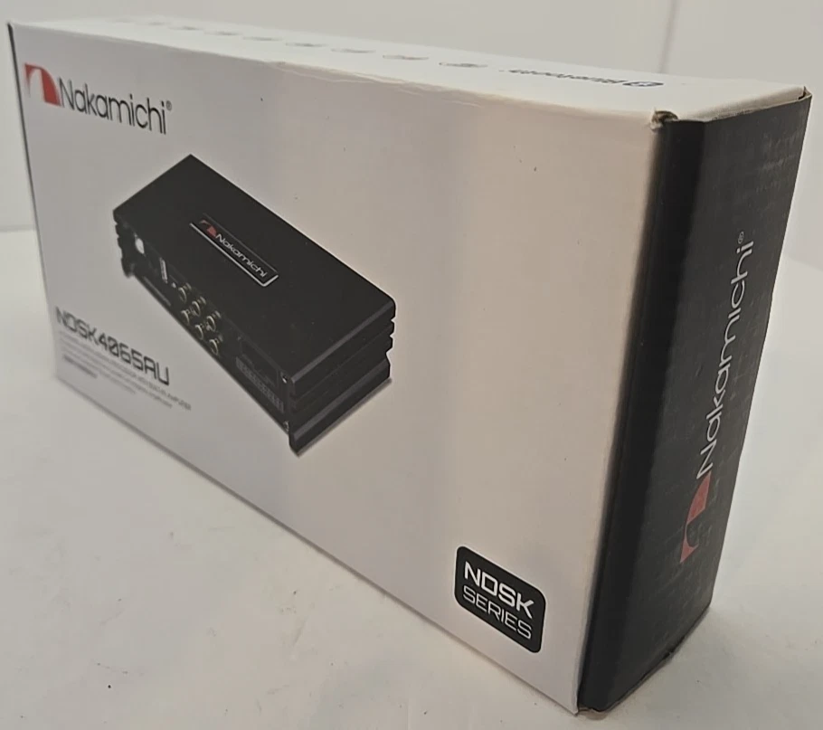 Procesador de señal digital de 6 canales Nakamichi NDSK4065AU con amplificador incorporado Foto 3 de 4