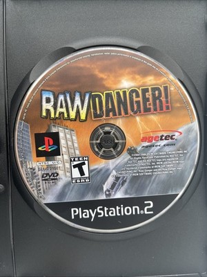 Raw Danger (Sony PlayStation 2 PS2, 2007) Disc Only - Tested