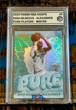 SHAI GILGEOUS-ALEXANDER 2024 panini hoops #6 pure players winter variation OKC 