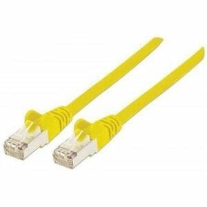 Intellinet Network Patch Cable Cat6 0.5M Yellow Copper S/Ftp Lsoh / Lszh Pvc Rj4