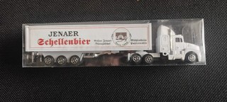 Rar!! Werbetrucks Jenaer Schellenbier PVC Brauerei Lkw