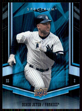 2008 Upper Deck Spectrum #63 Derek Jeter Card 00s MLB Baseball HOF NY Yankees