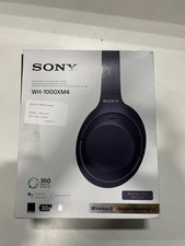 Sony WH-1000XM4 Wireless Noise Cancelling Headphones Midnight Blue