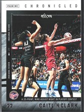 Caitlin Clark Basketball Card 2025 Panini Chronicled #15 Indiana Fever