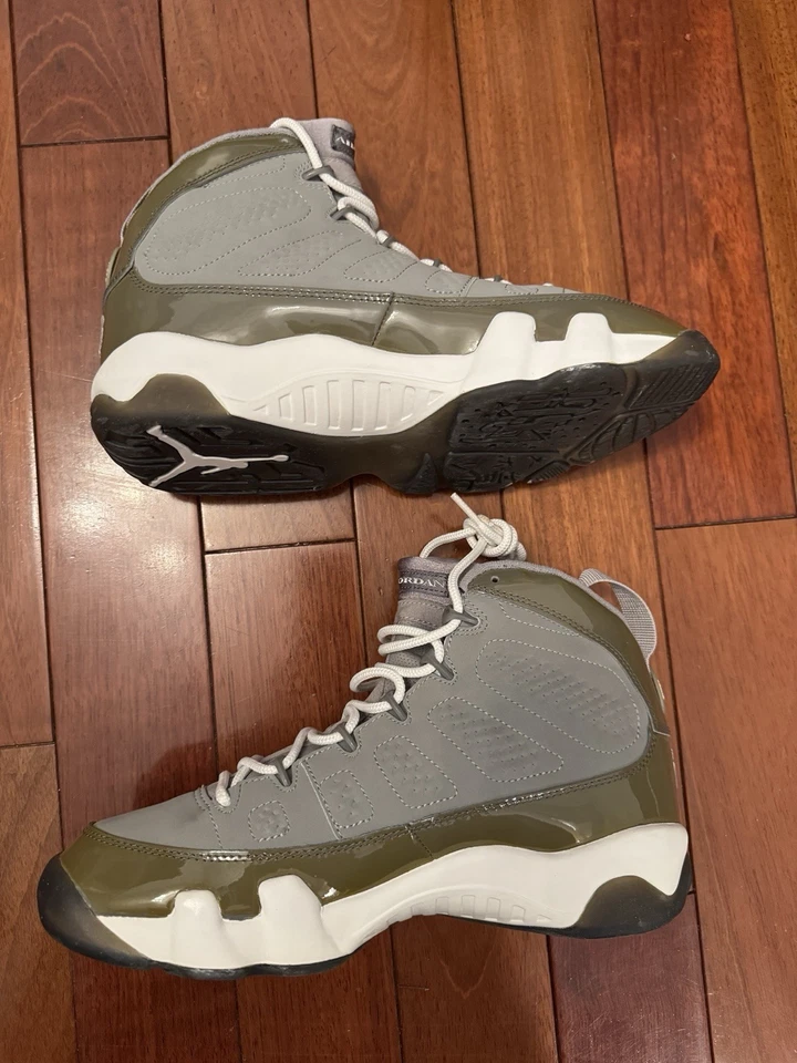 Air Jordan 9 ретро 2002 классный серый размер 9 - Изображение 2 из 4