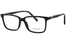 Salvatore Ferragamo SF3072 001 Eyeglasses Men's Black Full Rim 53mm