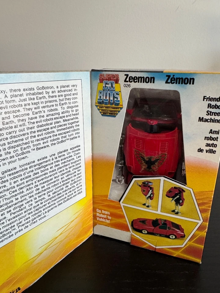 Super GoBots #026 Zeemon Tonka 1984 de colección en caja original Foto 2 de 4