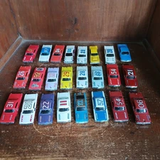 VINTAGE NASCAR DIECAST 1:64 24 CAR LOT MIXED RCCA ACTION RCI IUC NICE LOT 