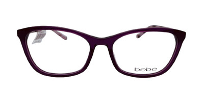 New Bebe BB5174 500 PLUM 55-17-135mm Eyeglasses