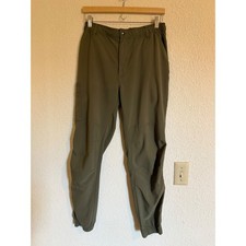Carhartt Force Liberty Mens Olive Green Cargo Jogger Scrub Pants Medium