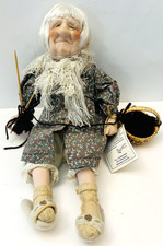 Limited Edition Duck House Heirloom Porcelain Doll Grandmother Granny 2599/5000