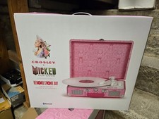      Crosley x Wicked: For Good Cruiser Plus Record Player Pink Limited Edition