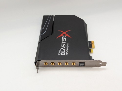 Creative Sound BlasterX AE-5 Plus 32-bit PCIe gaming sound card DAC SB1740 READ - Picture 3 of 17