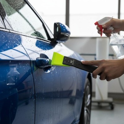 2 Pieces Mini Squeegee Long-Lasting PPF Multi-Purpose for Professionals