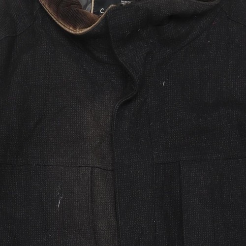 Marks and Spencer Men's Black XL Overcoat - Picture 6 of 12