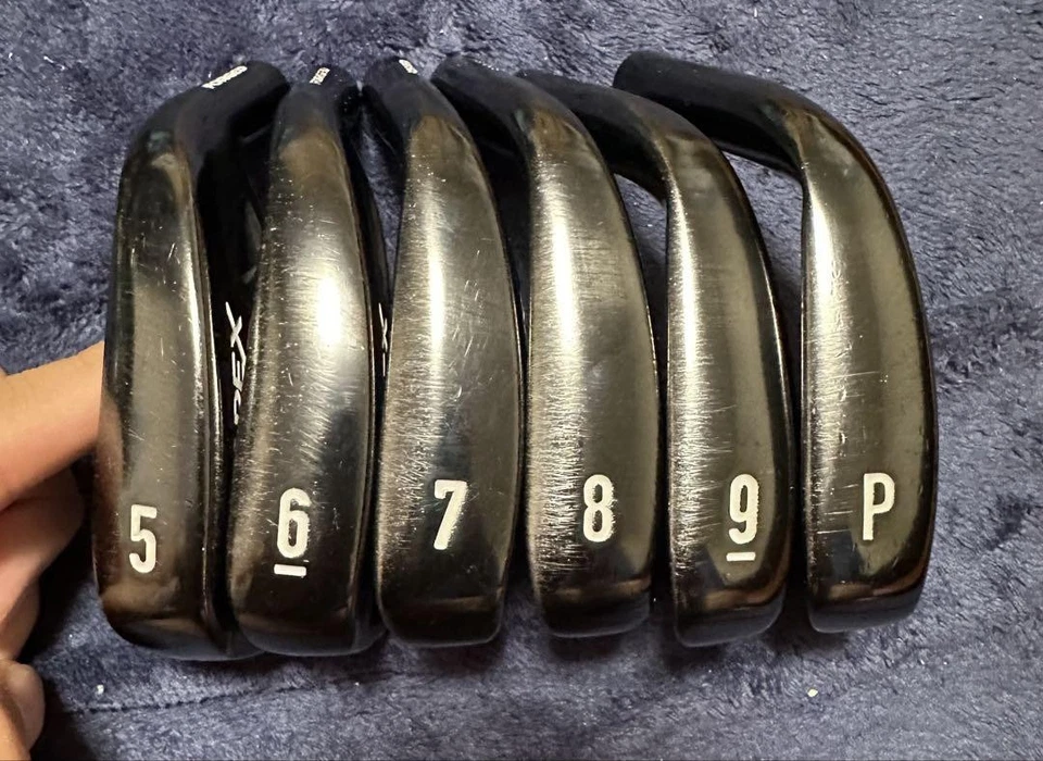 Callaway Apex 2021 Iron Head Set 5PW Black Finish Japan Forged Rare - Image 3 of 4
