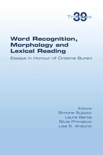 Simone Sulpizio (U. A.) | Word Recognition, Morphology And Lexical Reading-image