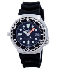 RATIO FreeDiver Helium-Safe Quartz 1038EF102V 1000M Analog Diver Mens Watch