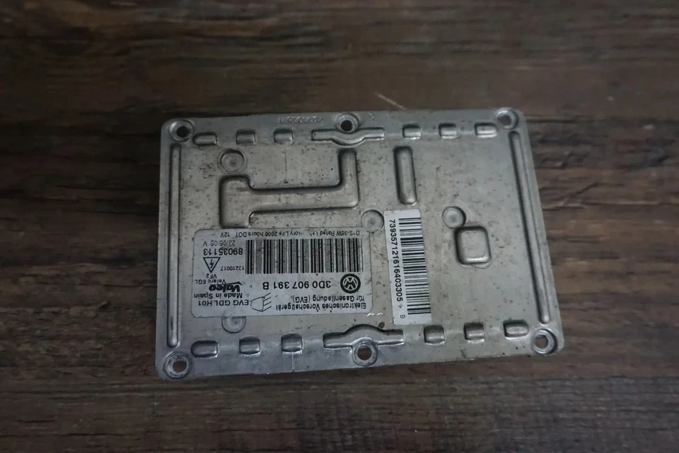 VW Phaeton 3D Zavorra 3D0907391B Centralina Abbagliante Originale - Immagine 2 di 3