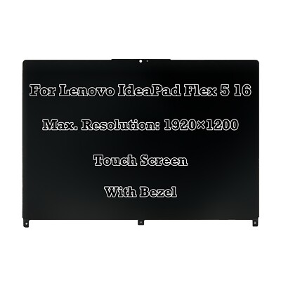 IPS LCD Bildschirm Berühren Lenovo IdeaPad Flex 5 16IRU8 82Y10009US 82Y1000BUS
