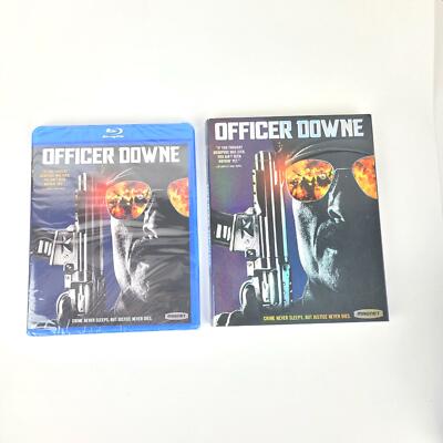 Officer Downe (Blu-ray, 2016) Slipcase Kim Coates Tyler Ross