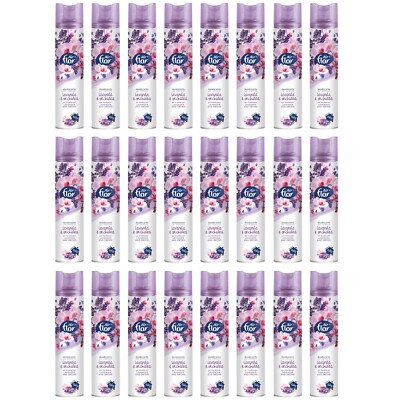 24 Stück AIR FLOR LAVENDEL UND ORCHIDEE Deo Raumspray 300ml Home Deo