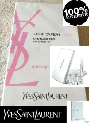 100 % AUTHENTISCH YSL LISSE EXPERT ÄSTHETISCHER LINIENRADIERER 5 x 5 ml Anti-Age KIT VERSIEGELT