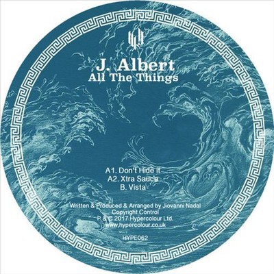 J. ALBERT ALL THE THINGS NEW 12 INCH VINYL SINGLE