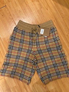 burberry wool shorts