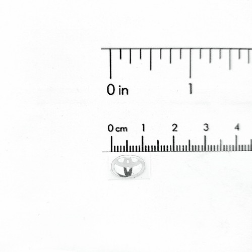 RC 1/10 TOYOTA Handcrafted Scale Emblem Badge Realistic Accessories Drift Body - Picture 7 of 37