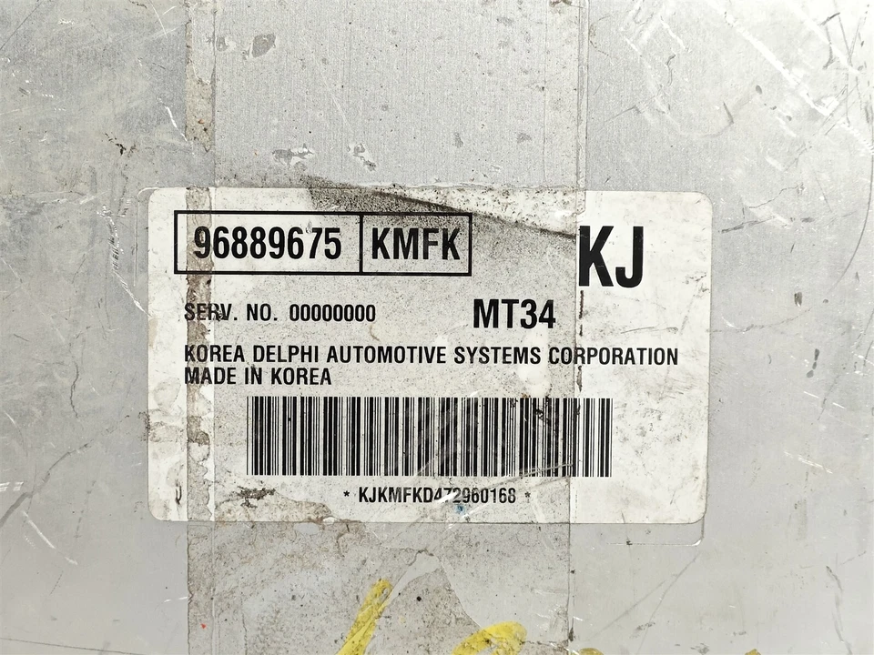 96889675 Suzuki Forenza 2008 unidade de computador motor módulo ECU 16D1 168 B17 - Imagem 4 de 4