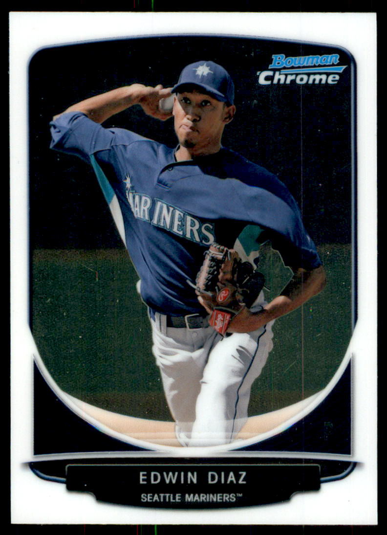 2013 Bowman Chrome Prospects Edwin Diaz Seattle Mariners #BCP29 | eBay