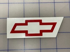 Chevy Bowtie Decal Die Cut Chevrolet Bow Tie Sticker 1", 2", 3", 4", 5", 6", 7"+