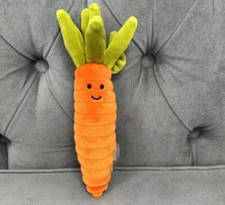 Jellycat VIVACIOUS CARROT Vegetable 9" New BNWT Soft Plush Stuffed Toy