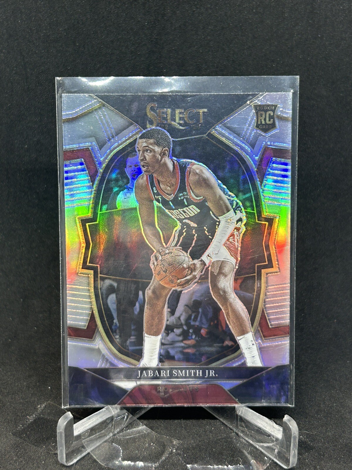 2022-23 Select Jabari Smith Jr. Silver Prizm Concourse Rookie RC #69 Rockets