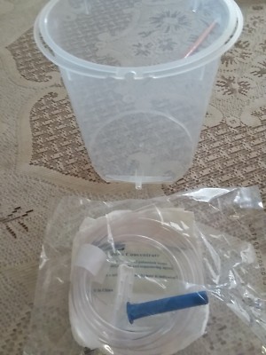 Enema Bucket W/Castile Soap 1500cc Bucket