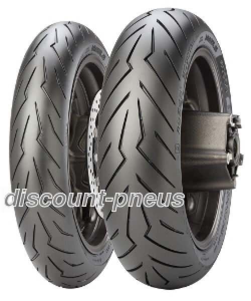 Pneu scooter Pirelli Diablo Rosso 130/70-12 grip maximal et gomme renforcée