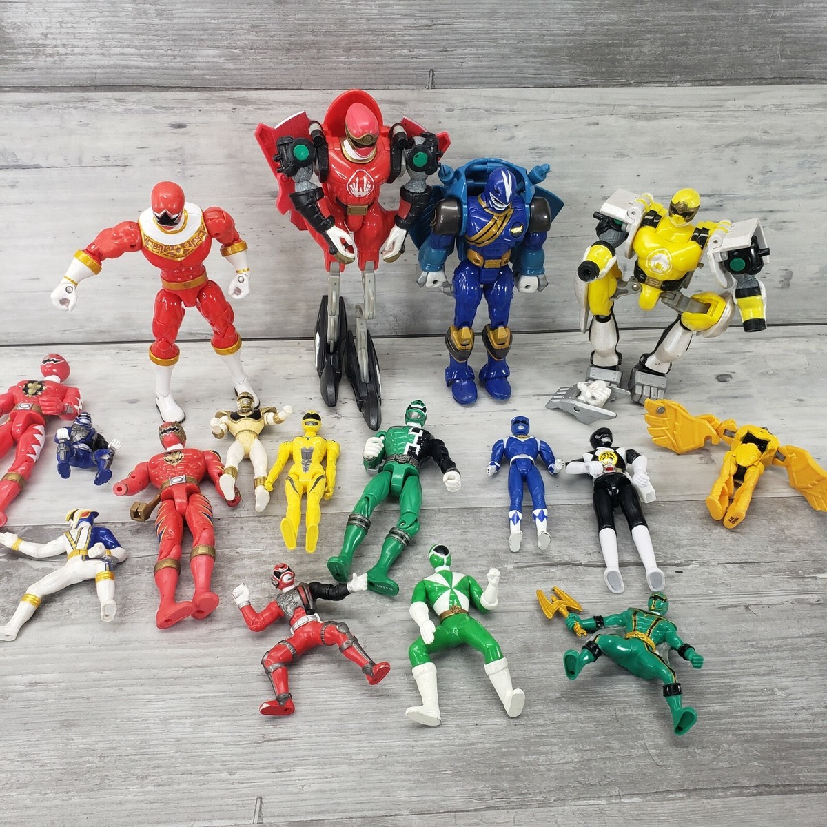 Gros Lot De Figurines Power Rangers – Bandai – Lot De Plusieurs Personnages