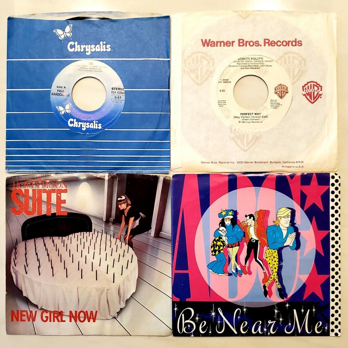 80's Super Pack- 45rpm Records - Paul Hardcastle - Honeymoon Suite - ABC - More