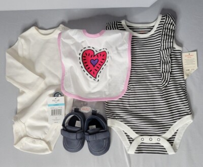 Bulk Lot Of Clothes Baby 3-9m Focus Kid, Cat&Jack, Stepping Stones Free  Shipping