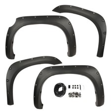 Fit For 2007-2013 Toyota Tundra Pocket Bolt Rivet Textured Wheel Fender Flares