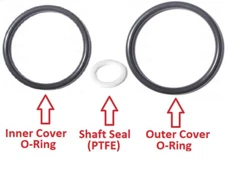 Governor Cover O-Ring & Seal Kit, GM TH-200/200C, 1976-1987 TH200 8628955 862824