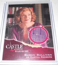 Castle TV Show Costume Trading Card Susan Sullivan As Martha Rodgers #M06