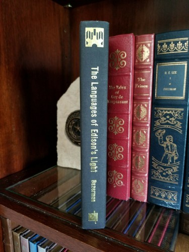 LANGUAGES OF EDISON'S LIGHT (INSIDE TECHNOLOGY)_Charles Bazerman_HC w/DJ_XLNT - Picture 10 of 12