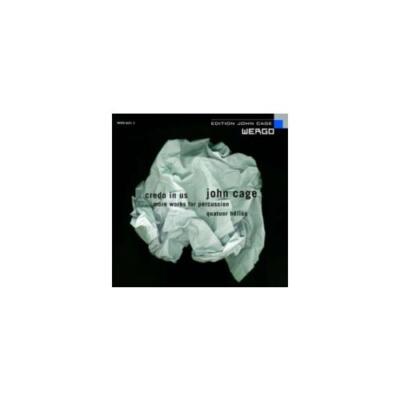 CAGE/QUATUOR HELIOS: CREDO IN US/IMAGINARY LANDSCAPES 1 & 3/INLETS - CD