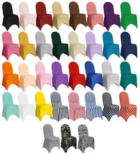 YCC Linens - Spandex Banquet Chair Covers /Box of 100/, Stretchy Slip Cover