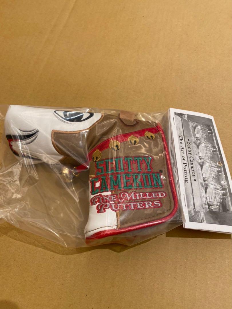 2022 Holiday Rudolph Brown/White Putter Head Cover Titleist Scotty 